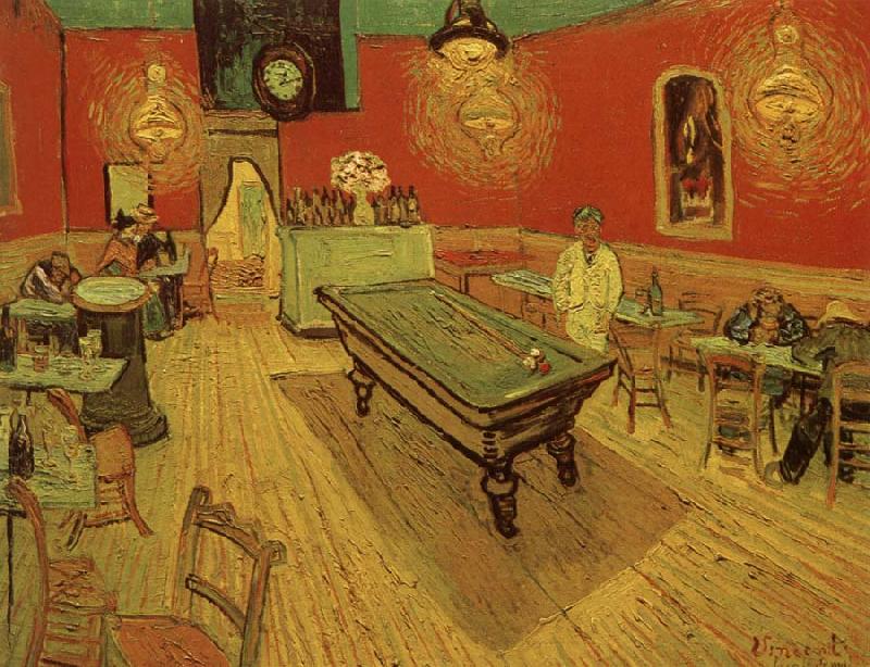 Vincent Van Gogh The night cafe oil painting image